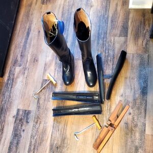 Ovation pull on tall riding boots